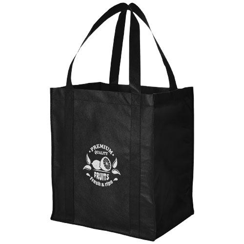 Boodschappentas non woven black solid