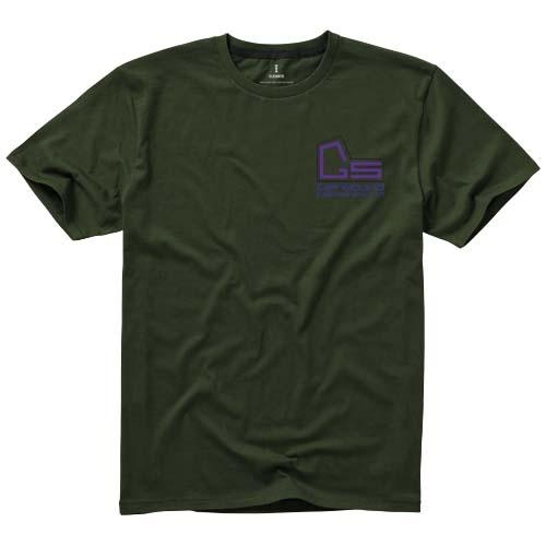 Nanaimo heren t-shirt korte mouw army green,l