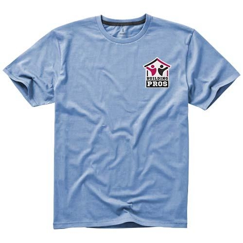 Nanaimo heren t-shirt korte mouw lichtblauw,l