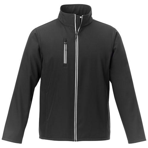 Orion softshell heren jas zwart,l