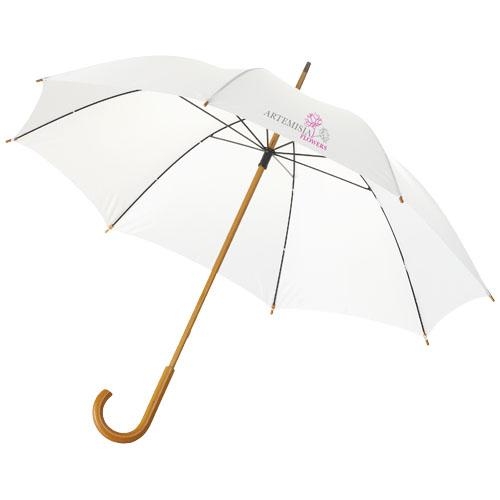Klassieke luxe paraplu white solid