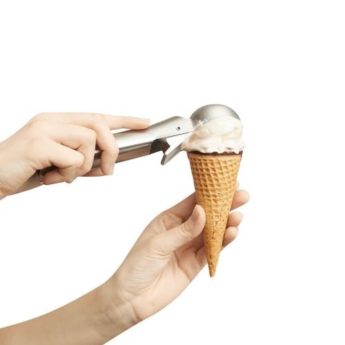 IJsschep Cool serving zilver