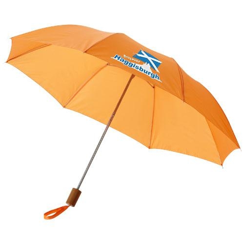 Opvouwbare 20 inch paraplu oranje