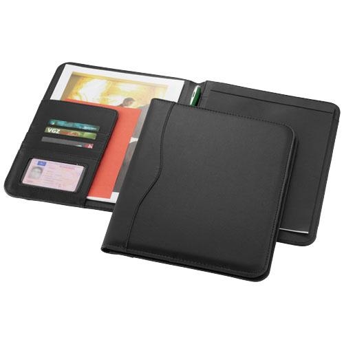 New ebony A4 portfolio black solid