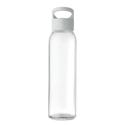 Glazen drinkfles 470 ml Praga wit