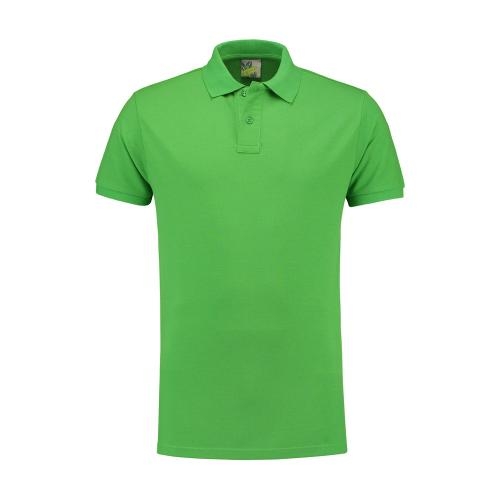 L&S heavy mix fit polo heren lime,l