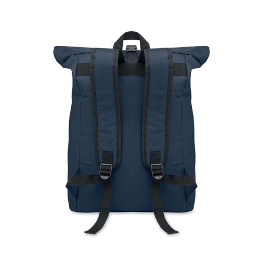 Polyester rolltop rugzak Irea blauw