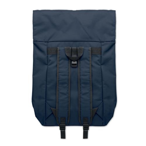 Polyester rolltop rugzak Irea blauw
