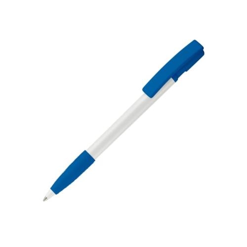 Balpen Nash grip hardcolour wit/royaal