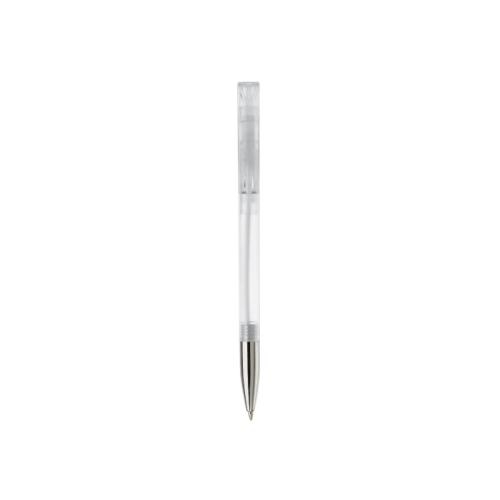 Balpen Nash metal tip transparant transparant/wit