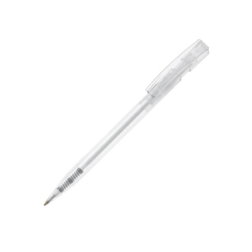 Balpen Nash transparant transparant/wit