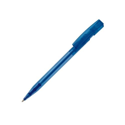 Balpen Nash transparant transparant blauw