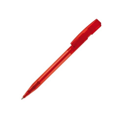 Balpen Nash transparant transparant rood