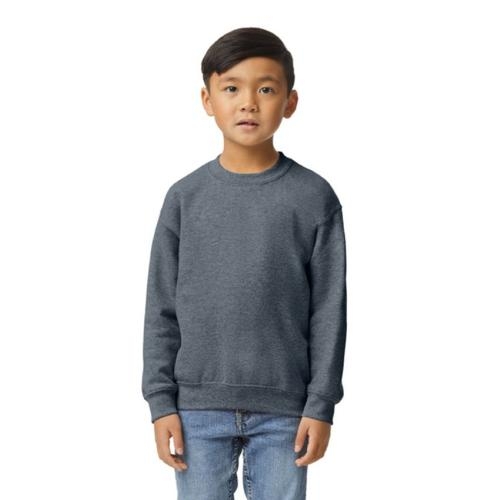 Gildan kids sweater dark heather,l