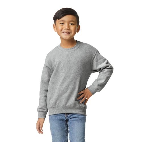 Gildan kids sweater sport grey,l