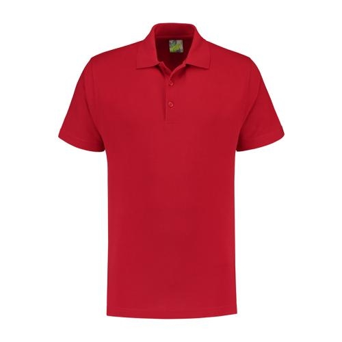 Basic Mix Polo heren rood,l