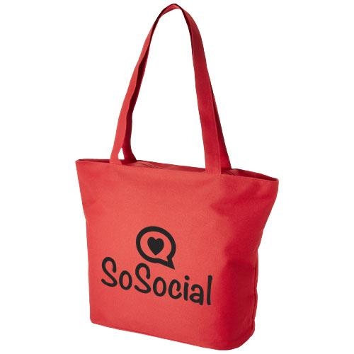 Strandtas/shopper rood