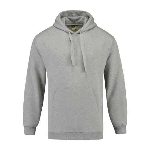 L&S hooded sweater grey heather,l