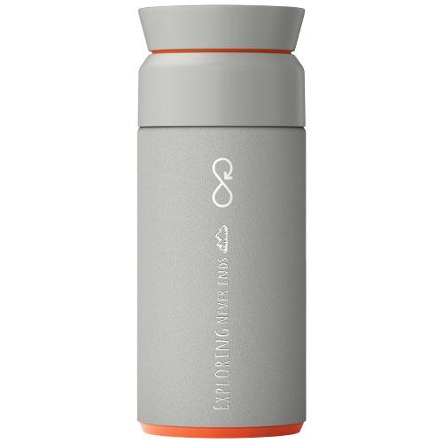 Ocean Bottle thermosfles van 350 ml grijs