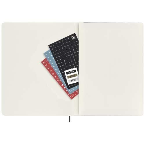 Moleskine 12M weekagenda XL zwart