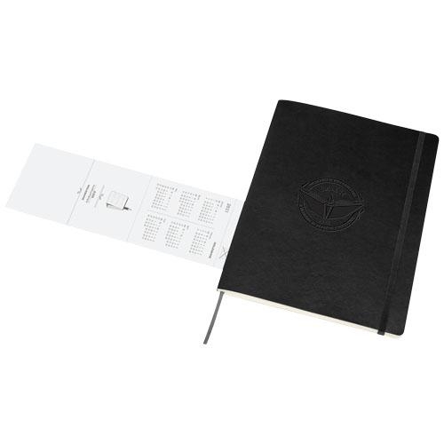 Moleskine 12M weekagenda XL zwart