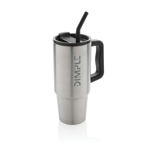 Embrace RVS drinkbeker handvat  900 ml zilver