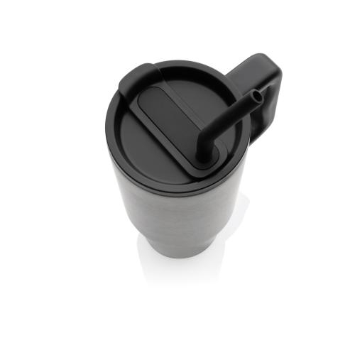 Embrace RVS drinkbeker handvat  900 ml zilver