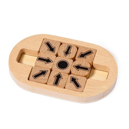 Houten mini breinpuzzel Jatrex standaard