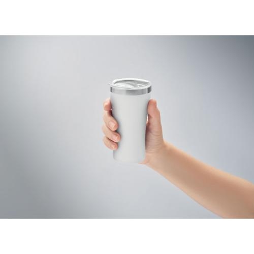Dubbelwandige beker 160 ml Oz wit