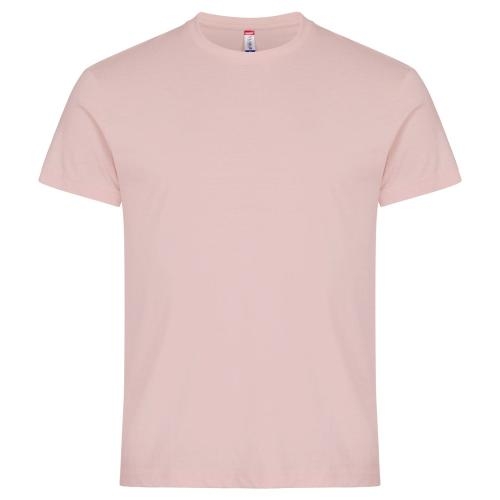 Basic-T bodyfit T-shirt snoeproze,l