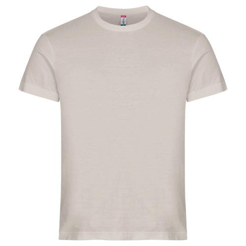 Basic-T bodyfit T-shirt steengrijs,l