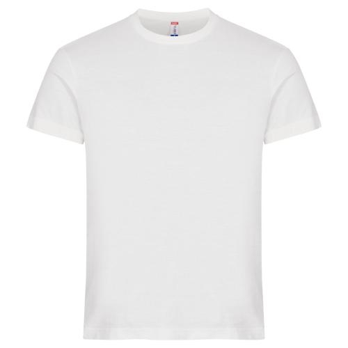 Basic-T bodyfit T-shirt gebroken wit,l