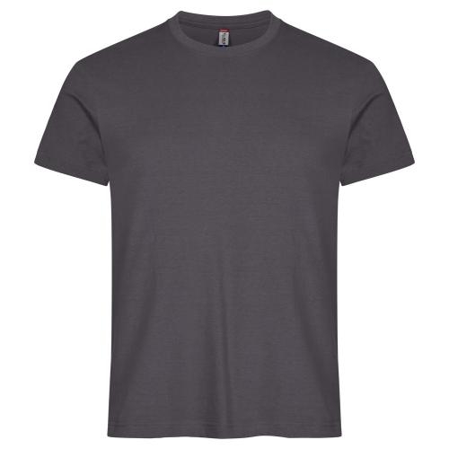 Basic-T bodyfit T-shirt metal,l