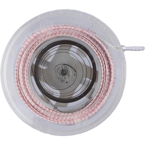 Plastic oprolbare meetlint Theo wit
