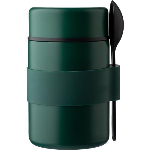 RVS dubbelwandige lunchpot Niko groen