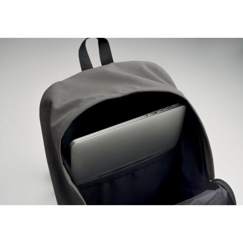 15 inch laptoprugzak Leirur steengrijs