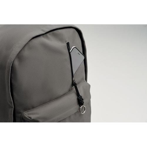 15 inch laptoprugzak Leirur steengrijs