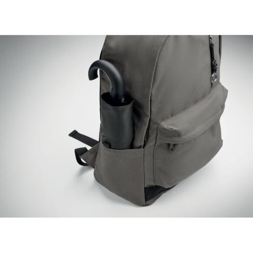 15 inch laptoprugzak Leirur steengrijs