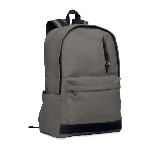 15 inch laptoprugzak Leirur steengrijs