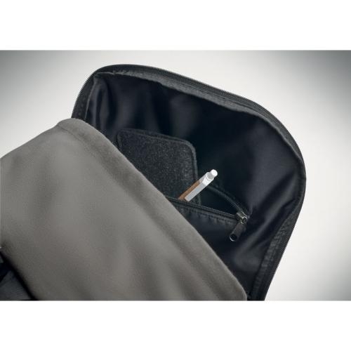 15 inch laptoprugzak Leirur steengrijs