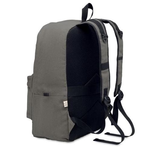 15 inch laptoprugzak Leirur steengrijs