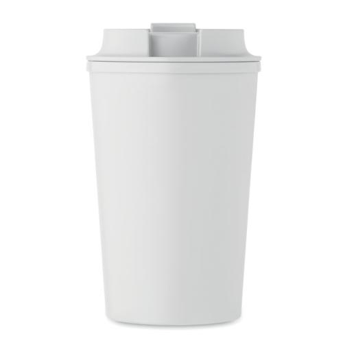 Dubbelwandige beker 350 ml Beibaku wit