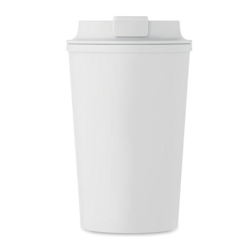 Dubbelwandige beker 350 ml Beibaku wit