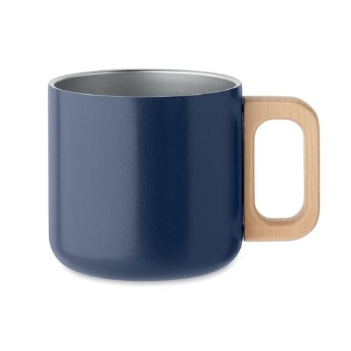 Dubbelwandige mok 350 ml Acero navy