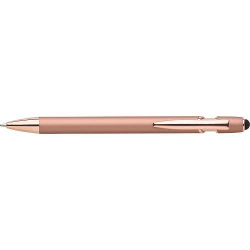 Aluminium balpen Anthony rose goud