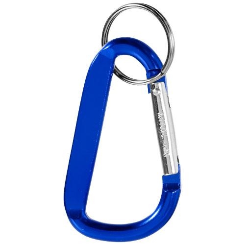 Sleutelhanger met karabijnhaak blauw