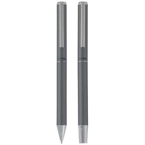 Aluminium pennenset Lucetto grijs