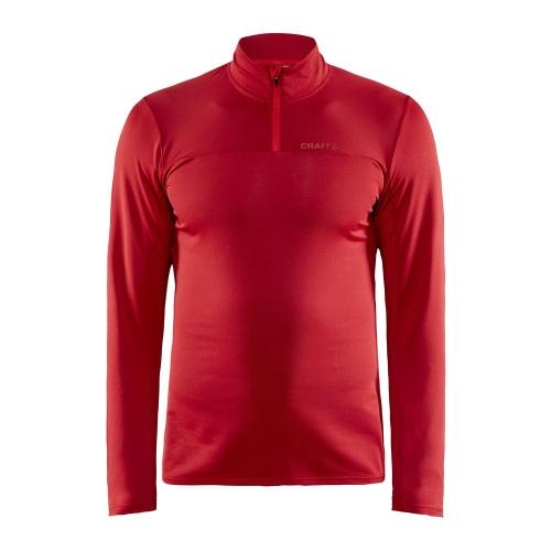 Craft CORE Gain half-zip Midlayer heren bright red,2xl
