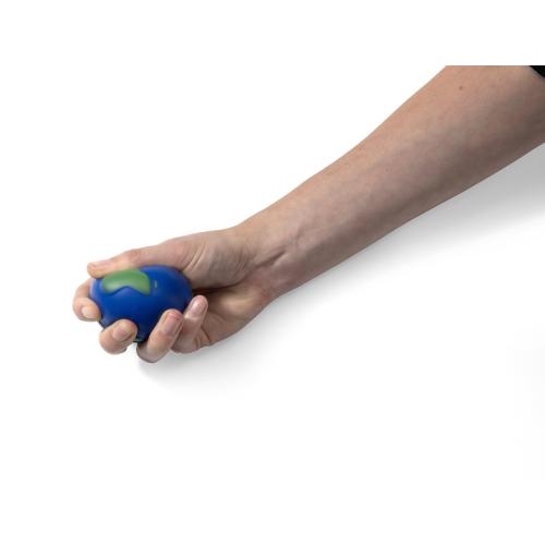Anti-stress wereldbol Globe blauw