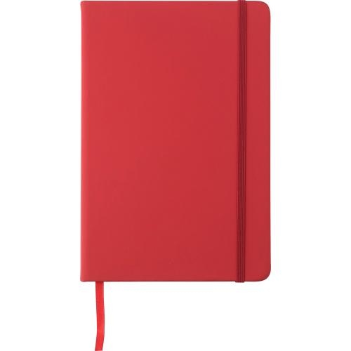 A5 notitieboekje budget rood
